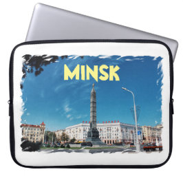 Vitryssland Minsk Arkitektur Bärbar datorskydd Laptop Fodral