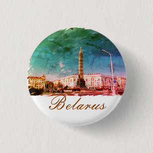 Vitryssland Minsk Arkitektur Knapp Pin