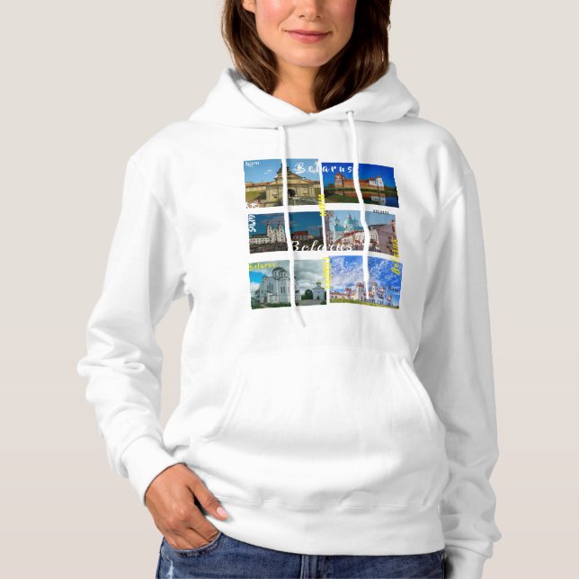 Vitryssland Minsk Grodno Mir Castle Architecture T Shirt (Framsida)