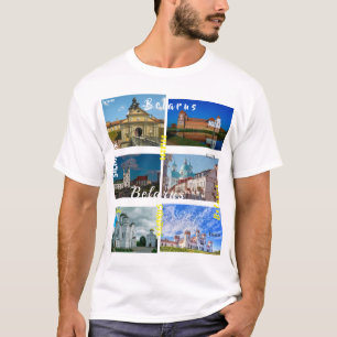 Vitryssland Minsk Grodno Mir Castle Architecture T Shirt