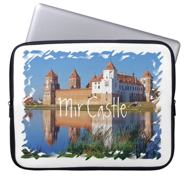 Vitryssland Mir Castle Architecture Laptop sleeve (Framsidan)