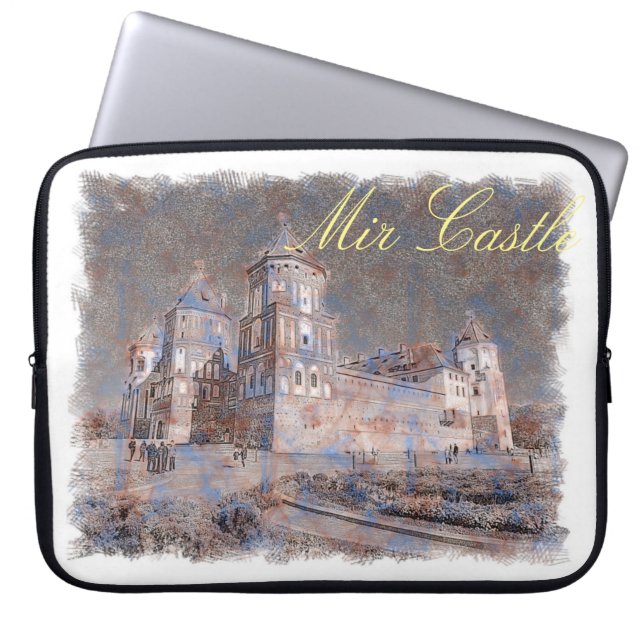 Vitryssland Mir Castle Architecture Laptop sleeve (Framsidan)