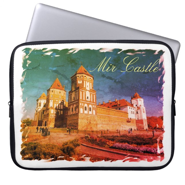 Vitryssland Mir Castle Architecture Laptop sleeve (Framsidan)