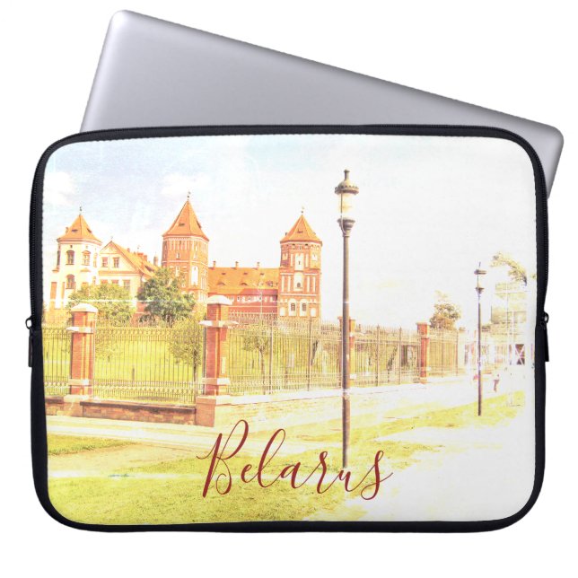 Vitryssland Mir Castle Architecture Laptop sleeve (Framsidan)
