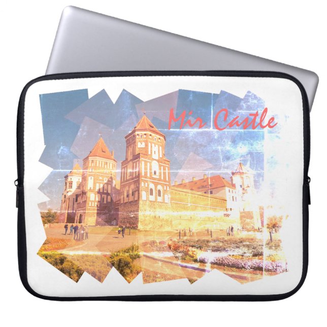 Vitryssland Mir Castle Architecture Laptop sleeve (Framsidan)