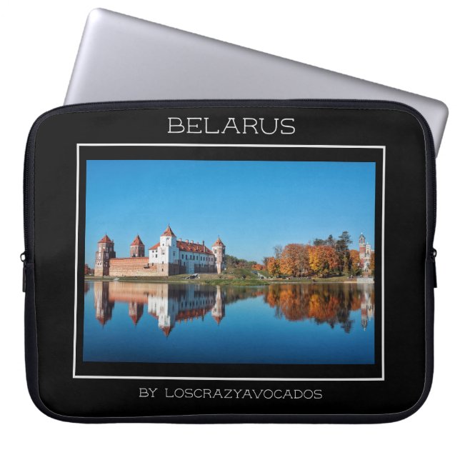 Vitryssland Mir Castle Architecture Laptop sleeve (Framsidan)