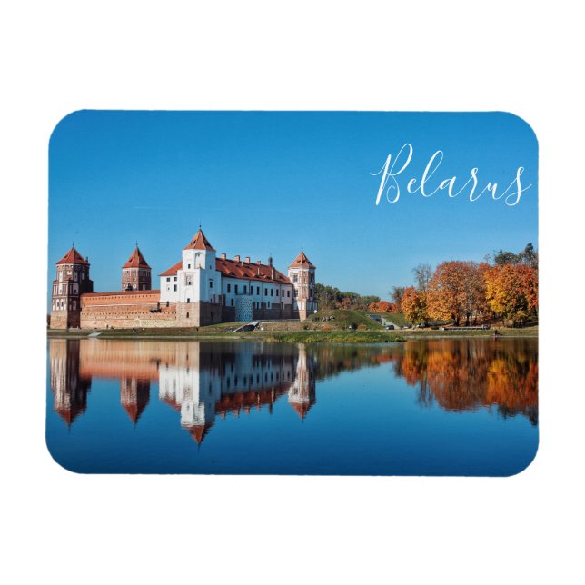 Vitryssland Mir Castle Architecture Magnet (Horisontell)