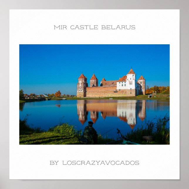 Vitryssland Mir Castle Architecture Natature Poste Poster (Framsidan)