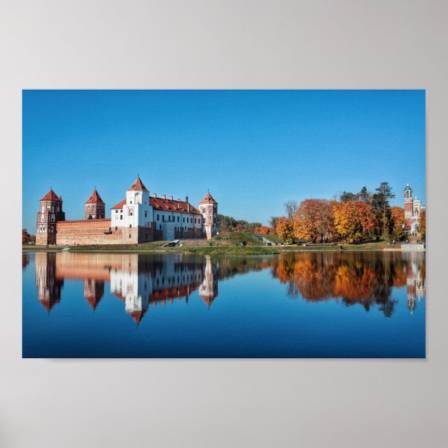 Vitryssland Mir Castle Architecture Natature Poste Poster (Framsidan)