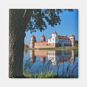 Vitryssland Mir Castle Architecture Nature Magnet