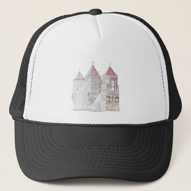 Vitryssland Mir slott Arkitektur Keps (Framsida)