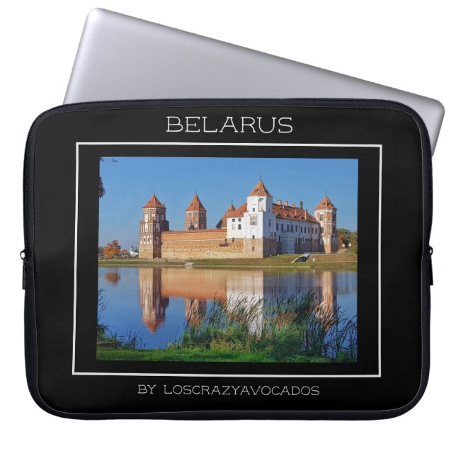 Vitryssland Mir Slott Arkitektur Laptop Fodral (Framsidan)
