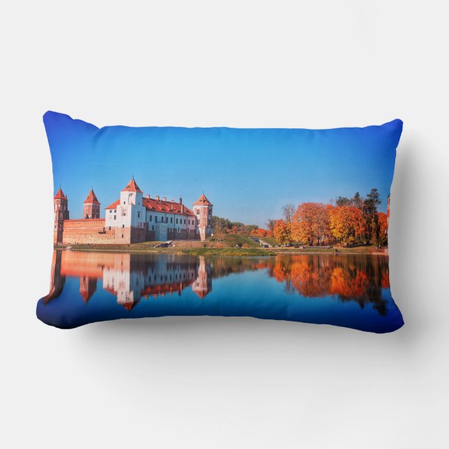 Vitryssland Mir Slott Arkitektur Natur Kudd Lumbarkudde (Framsida)