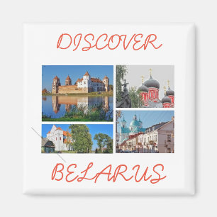 Vitryssland Mir slott Kyrkor Arkitektur Magnet