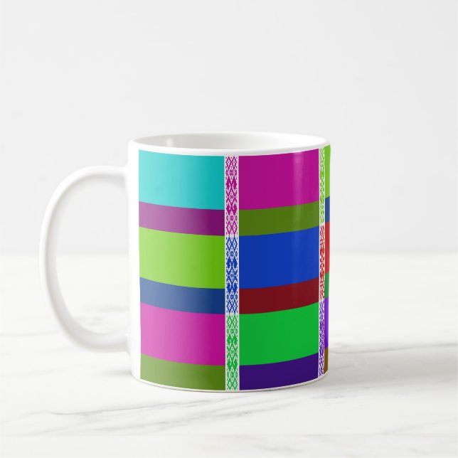 Vitryssland Multihue flaggormugg Kaffemugg (Vänster)