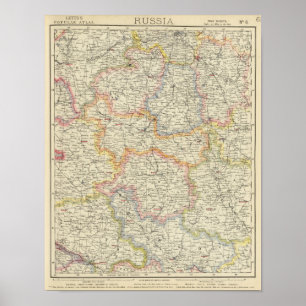 Vitryssland och Ukraina Poster