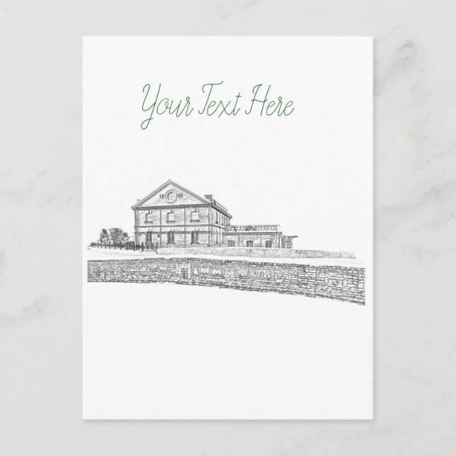 Vitryssland Orsha Architecture Vykort (Framsida)