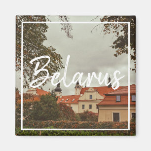 Vitryssland Pinsk Architecture Cityscape Magnet