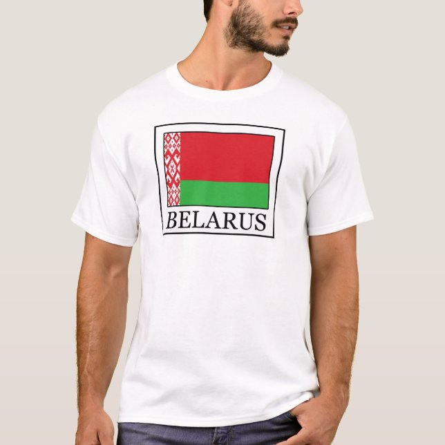 Vitryssland Shirt T-shirt (Framsida)