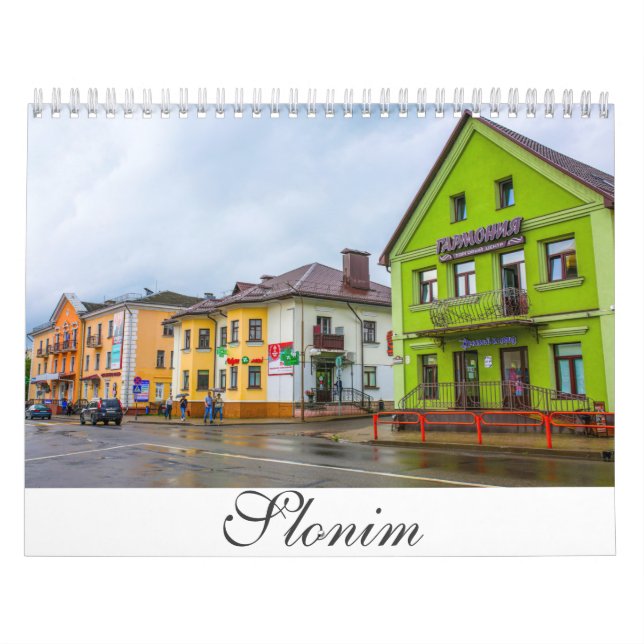 Vitryssland Slonim Architecture Landscape City Str Kalender (Omslag)
