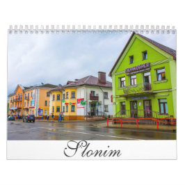 Vitryssland Slonim Architecture Landscape City Str Kalender
