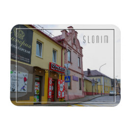 Vitryssland Slonim Stad Stadsvy Arkitektur Magnet