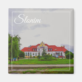 Vitryssland Slonims järnvägsstation Arkitektur Magnet