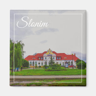 Vitryssland Slonims järnvägsstation Arkitektur Magnet