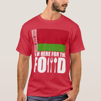 Vitryssland souvenir mat resor familj t shirt