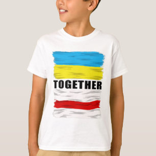 Vitryssland stöder Ukraina Stoppa kriget tillsamma T Shirt