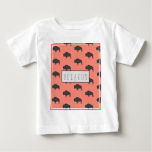 Vitryssland Vitryska Visenter Зубр Беларусь T-shir T Shirt