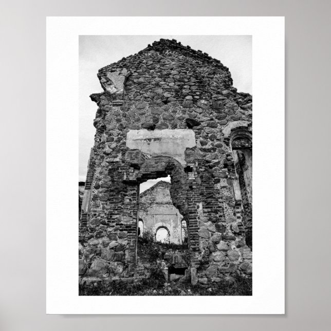 Vitrysslands Begoml Biahoml-arkitektur Poster (Framsidan)