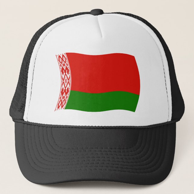 Vitrysslands Flagga Hatt Keps (Framsida)