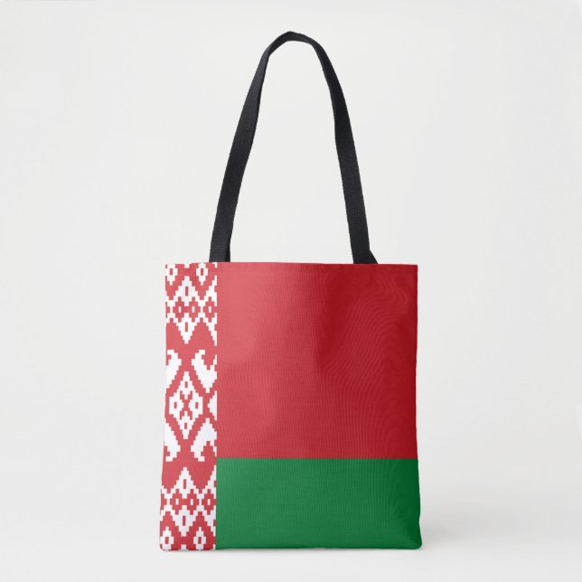 Vitrysslands flagga tygkasse (Framsida)