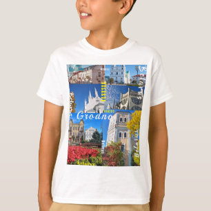 Vitrysslands Grodno City Architecture Г р о д а н T Shirt