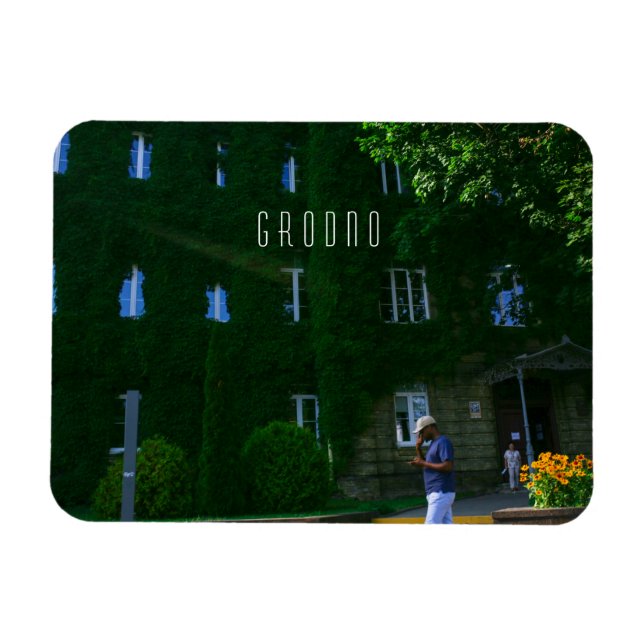 Vitrysslands Grodno City Architecture Universitete Magnet (Horisontell)