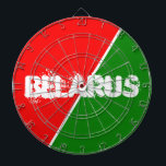 Vitrysslands nationella Flagga Färg Darttavla<br><div class="desc">Vitryssland/Б е л р с nationella Flagga som ska läggas till i din samling. En gåva/present till coolan för alla som har kärlek unika personlig i anpassad design,  positiva bilder,  helgdagar,  resor,  Europa,  avlägsna destinationer,  lycklig färg,  upptagna utskrifter,  är av vitrysk härkomst osv. Utforska,  resa,  land,  mål,  upptäcka.</div>