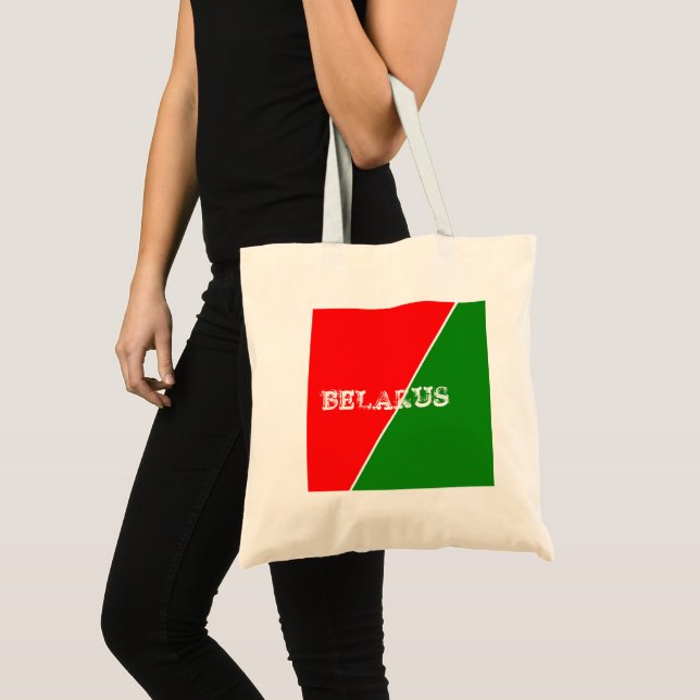 Vitrysslands nationella Flagga Färg Tygkasse (Framsida (produkt))