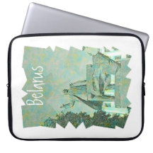 Vitrysslands sovjetiska Era-arkitektur Laptop slee