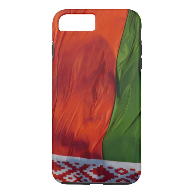 Vitrysslands Wave Flagga Case-Mate iPhone Skal (Baksida)