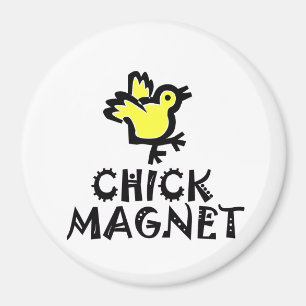 Vits - chickmagnet med babychicken magnet