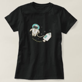 Vits för ord för utrymmefår rolig t-shirt