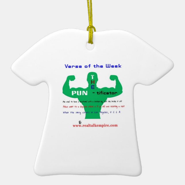 VITS - prydnad Julgransprydnad Keramik (Framsidan)