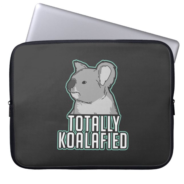 Vits - totalt Koalafied Laptop Fodral (Framsidan)