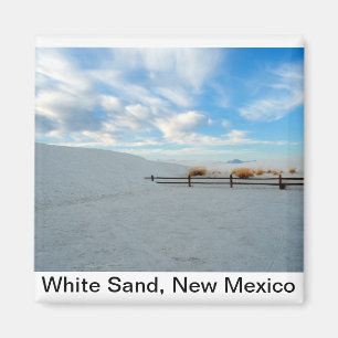 VitSandmonument som är ny - mexico Magnet