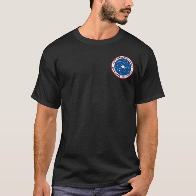 VitSandsmissilen spänner T-shirt (Framsida)