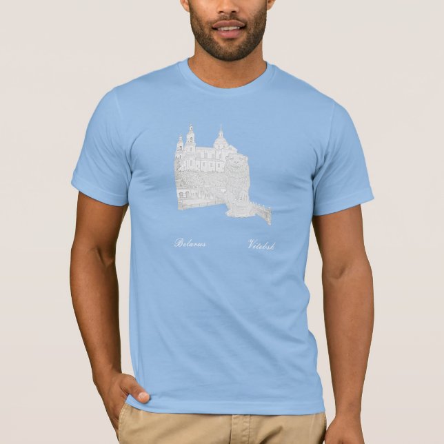 Vitsebsk Vitsebsk T-Shirt Topp (Framsida)
