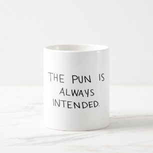 Vitsen ämnas alltid kaffemugg