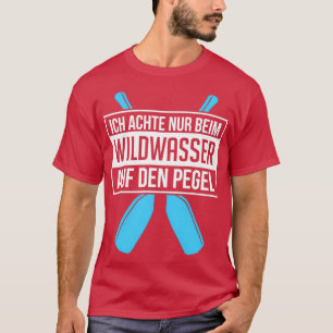 Vitsiga vatten-kanoer t shirt