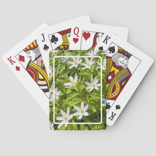 Vitsippa Casinokort (Baksidan)